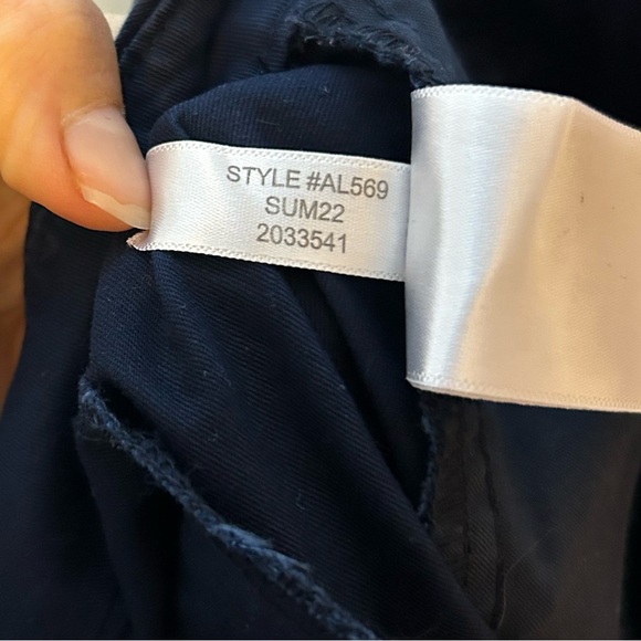 J.Crew Navy Blue Frankie 9” Bermuda Shorts - Picture 6 of 6